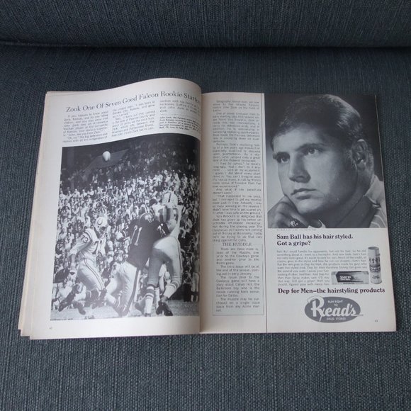 Baltimore Colts vs Atlanta Falcons Memorial Stadium November 30 1969 Program - Picture 7 of 14